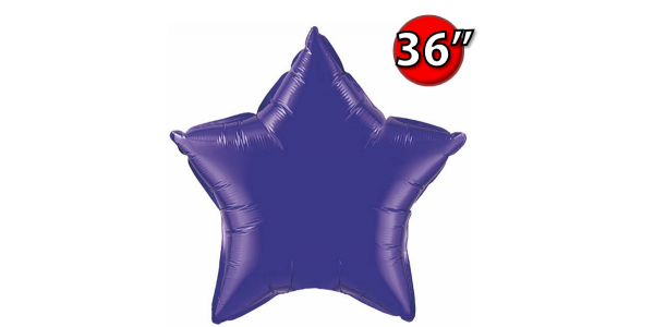 Foil Star 36" Quartz Purple (Non-Pkgd.), QF36SP12355 (0) _313
