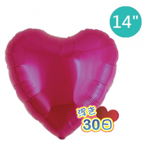 Ibrex Heart 14" 心形 Metallic Magenta (Non-Pkgd.), TKF14HP313110 _160   