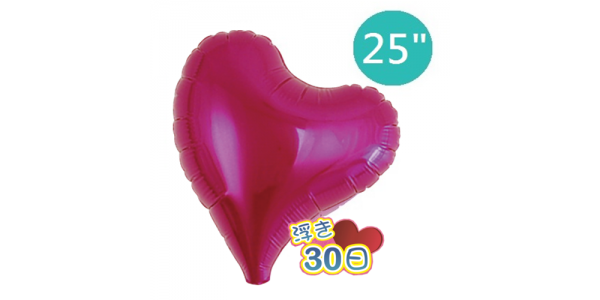 Ibrex Sweet Heart 25" 甜心形 Metallic Magenta (Non-Pkgd.), TKF25SHP317406
