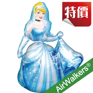 Anagram Foil - Cinderella/ Air Walkers® (pkgd.) , A-P93-23474