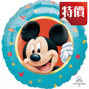 Anagram Foil - 17" Mickey Portrait , A-S60-10958
