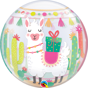 Bubble 22" Llama Birthday Party (Pkgd.), QBB-87742 (0) <10 個/包>