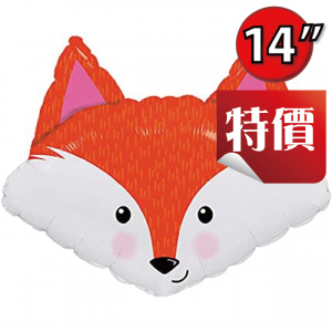 14" Foil Fabulous Fox / Air-fill , QF14SI26555