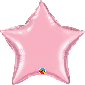 Foil Star 9" Pearl Pink / Air Fill (Non-Pkgd.), QF09SP54797 (1) <10 Pcs/包>
