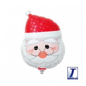 Ibrex Shape 15" 型狀 Santa Claus Face (Non-Pkgd.), TKF15SI310452 
