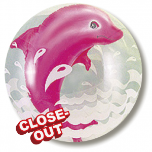 Double Bubble 24" Jumping Dolphin - Pink , CJB-TKR420123