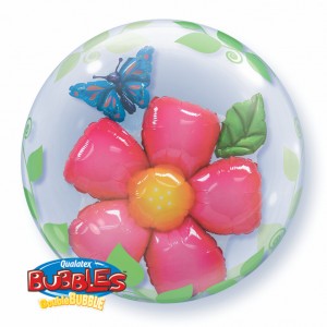Double Bubble 24" Leaves Flower , QBD-68806