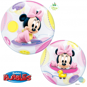Bubble 22" Disney Baby Minnie Mouse (Pkgd.), QBB-16430 (1)