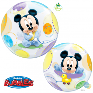 Bubble 22" Disney Baby Mickey Mouse (Pkgd.), QBB-16432 (1) 