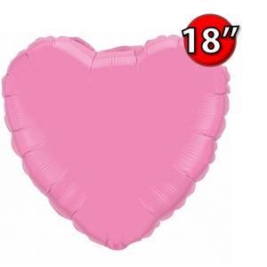 Foil Heart 18" Rose (Non-Pkgd.), QF18HP12891 (0) <10 Pcs/包>