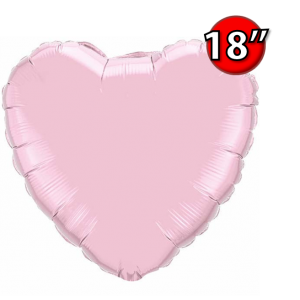 Foil Heart 18" Pearl Pink (Non-Pkgd.), QF18HP99349 (0) <10 Pcs/包>