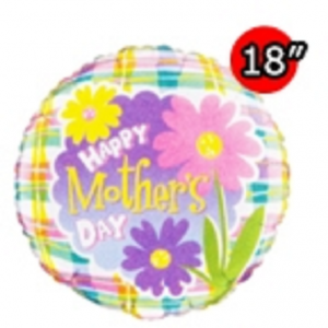 18" Foil Mother's Day Daisies (Pkgd.), QF18RI71423 (2)