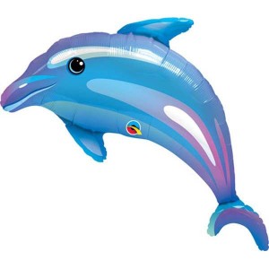 42" Foil Delightful Dolphin (non-pkgd.), QF42SI29333 (0) <10 個/包>