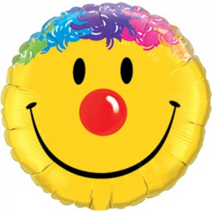 18" Foil Smile Face (pkgd.), QF18RI26046 (0) <10 個/包>