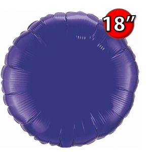 Foil Round 18"  Quartz Purple (Non-Pkgd.), QF18RP12922 (0) <10 Pcs/包>