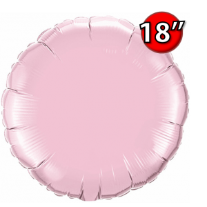 Foil Round 18"  Pearl Pink (Non-Pkgd.), QF18RP60678 (0) <10 Pcs/包>