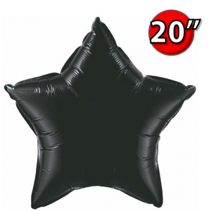 Foil Star 20" Onyx Black (Non-Pkgd.), QF20SP12617 (0) <10 Pcs/包>