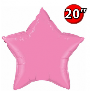 Foil Star 20" Rose (Non-Pkgd.), QF20SP12620 (0) <10 Pcs/包>