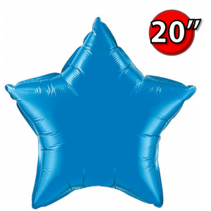 Foil Star 20" Sapphire Blue (Non-Pkgd.), QF20SP12624 (0) <10 Pcs/包>