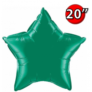 Foil Star 20" Emerald Green (Non-Pkgd.), QF20SP12625 (0) <10 Pcs/包>