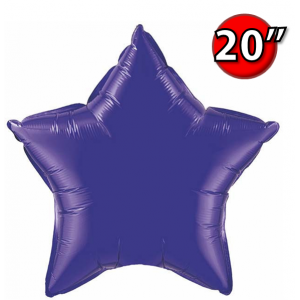 Foil Star 20" Quartz Purple (Non-Pkgd.), QF20SP12645 (0) <10 Pcs/包>