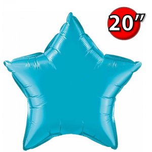 Foil Star 20" Turquoise (Non-Pkgd.), QF20SP24819 (0) <10 Pcs/包>