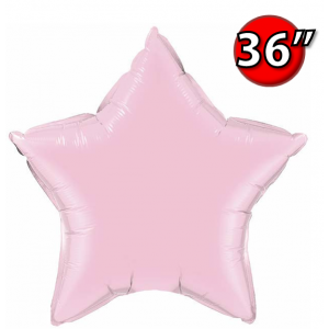 Foil Star 36" Pearl Pink (Non-Pkgd.), QF36SP74631 (0) <10 Pcs/包>