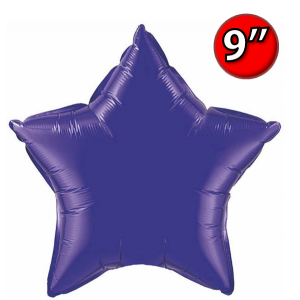 Foil Star 9" Quartz Purple / Air Fill (Non-Pkgd.), QF09SP12770 (0) <10 Pcs/包>