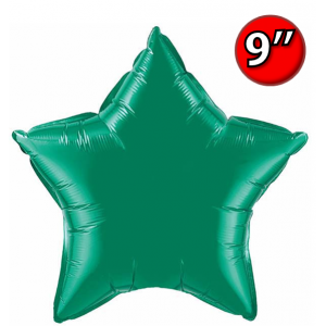 Foil Star 9" Emerald Green / Air Fill (Non-Pkgd.), QF09SP24132 (0) <10 Pcs/包>