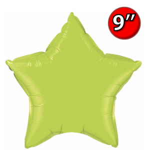 Foil Star 9" Lime Green / Air Fill (Non-Pkgd.), QF09SP63777 (0) <10 Pcs/包>