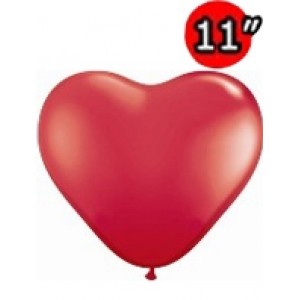 Heart 11" Std Red , QL11HS43730 (2)/Q10