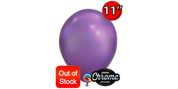 11" Chrome Purple , QL11RC58274 (25) (Out of Stock)