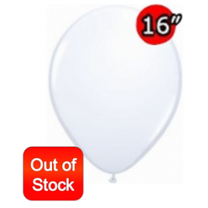 16" Std White (50ct) , QL16RS43904 (2)(Out Of Stock)/Q10