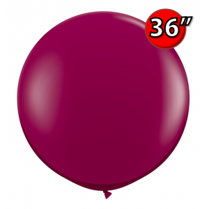 36" (3') Sparkling Burgundy (2ct) , QL36RJ43367 (0)