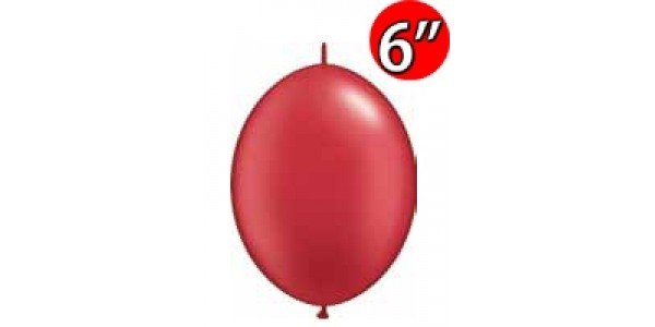 QuickLink 6" 尾巴球 Pearl Ruby Red (50ct) , QL06LP90476 (0)