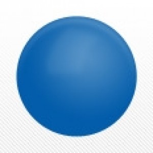 SAG - PVC Ball  9 cm (4") Aque Blue , SAG-D6127