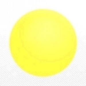 SAG - PVC Ball 30 cm (14") Light Yellow , *SAG-D6512