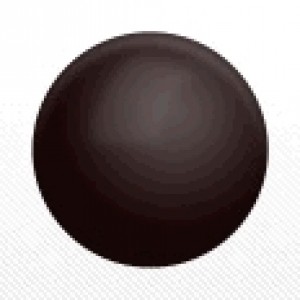 SAG - PVC Ball 30 cm (14") Black , SAG-D6519
