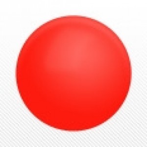SAG - PVC Ball 38 cm (24") Red , *SAG-D6609