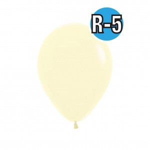 5" Matte Yellow #620  ( Pastel Matte ) ,  SL05RFM620