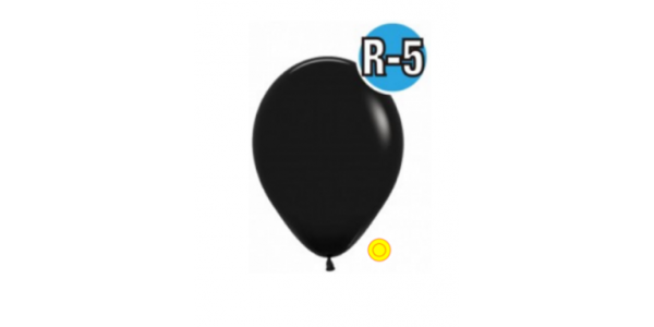 5" Black #080  (Fashion) [M02B] , SL05RF080