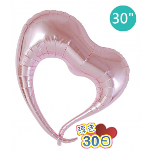 ibrex Elegant Heart 30" 優雅心形 Metallic LightPink _160 , TKF30EHP317102 
