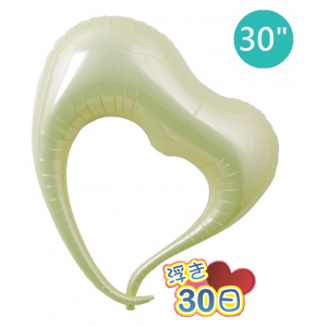 Ibrex Elegant Heart 30" 優雅心形 Metallic Ivory (Non-Pkgd.), TKF30EHP317112