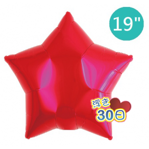 Ibrex Star 19" 星形 Metallic Red (Non-Pkgd.), TKF19SP311206 