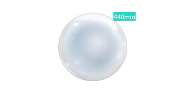 T-Balloon Round-Clear 440mm / Helium (10ct) , TK-TB-RC400109