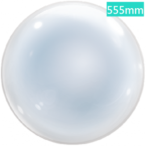 T-Balloon Round-Clear 555mm / Helium (10ct) , TK-TB-RC400108