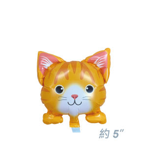 Yokohama - 5" Mini Cat Head 迷你小貓頭 - 橙色貓 (Orange) / Air (Non-Pkgd.), YKH-MC376699 (4) 