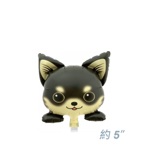 Yokohama - 5" Mini Dog Head 迷你小狗頭 - 朱古力芝華華 (Chocolate Chihuahua) / Air (Non-Pkgd.), YKH-MD376224 (4) 