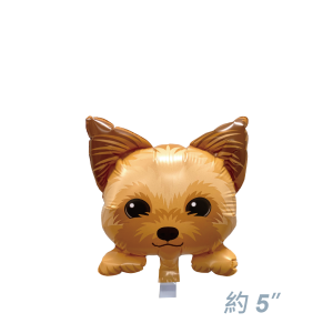 Yokohama - 5" Mini Dog Head 迷你小狗頭 - 約瑟爹利 (Japanese Chin) / Air (Non-Pkgd.), YKH-MD377085 (4) 