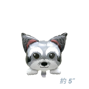 Yokohama - 5" Mini Dog Head 迷你小狗頭 - 史納沙 (Japanese Chin) / Air (Non-Pkgd.), YKH-MD377443 (4)  